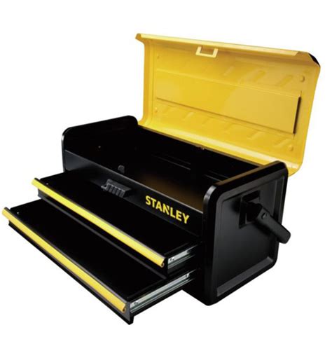 stanley 19 metal tool box|stanley bostitch tool box.